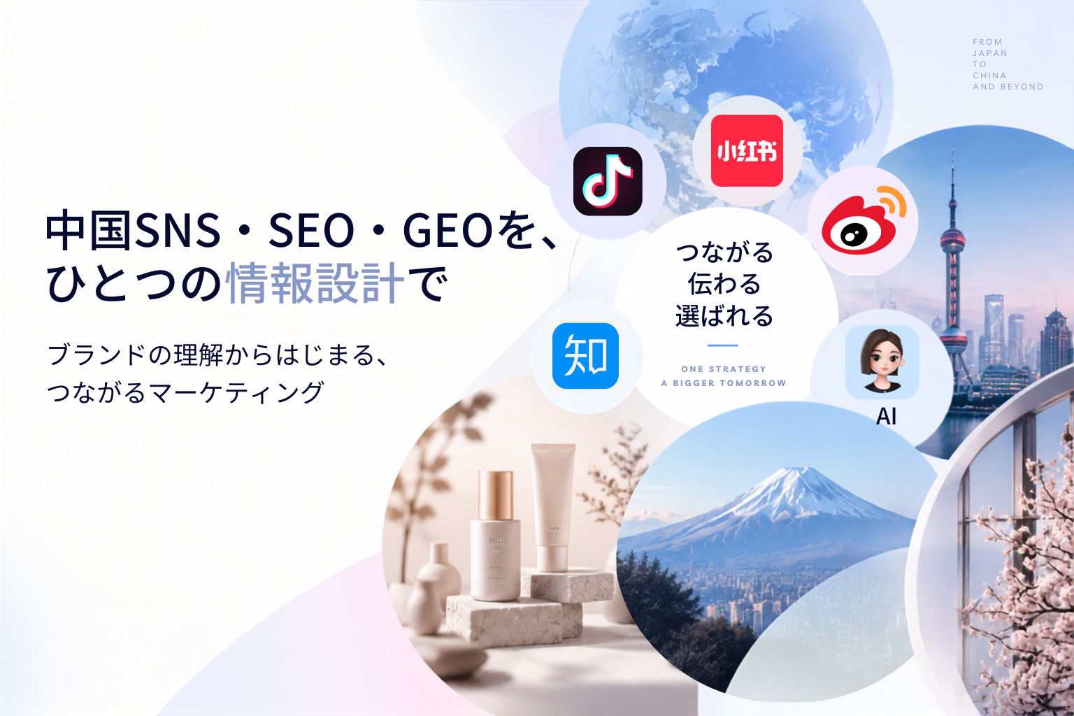 中国SNS・SEO・GEOを、 ひとつの情報設計で 中国SNS・SEO・GEOを一つの情報設計として考える